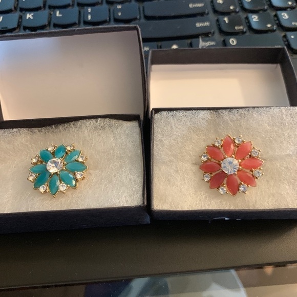 🌸flower 🌸 Cocktail Ring - Picture 6 of 6